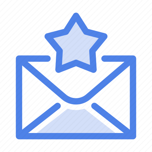Badge, favorite, letter, mail, message, rating, star icon - Download on Iconfinder