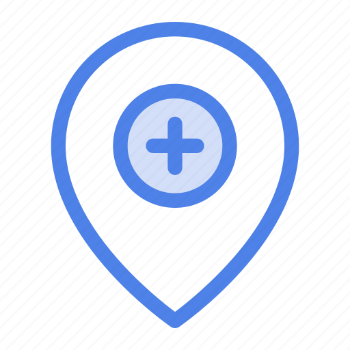 Add loction, gps, location, map, navigation, pin, pointer icon - Download on Iconfinder