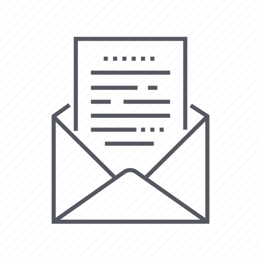 Envelope, letter, mail, open icon - Download on Iconfinder