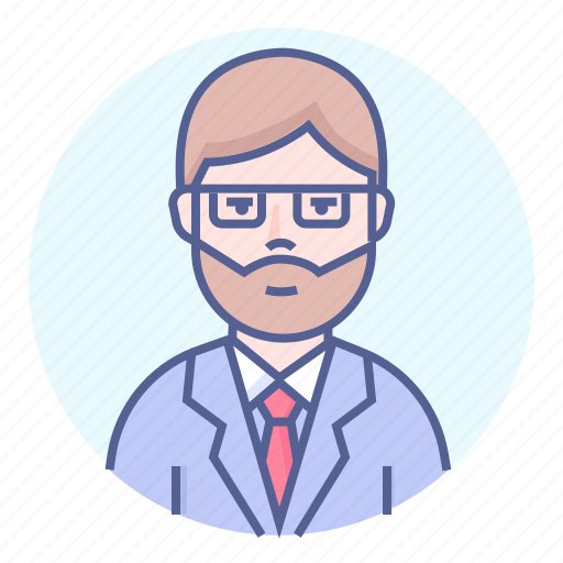 Glasses, intellectual, man, scientist icon - Download on Iconfinder