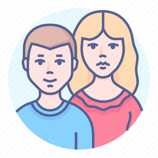 Couple, female, male, people icon - Download on Iconfinder
