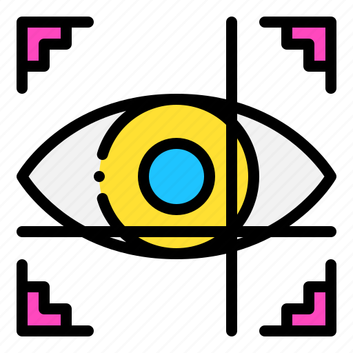 Eye, tracking, digital, computer, iris, metaverse icon - Download on Iconfinder