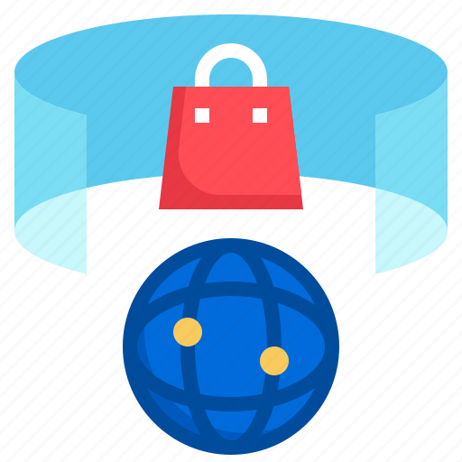 Shopping, metaverse, hologram, technology, shoppingbag icon - Download on Iconfinder