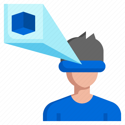 Vr1, virtual, reality, augmented, metaverse, vr, glasses icon - Download on Iconfinder
