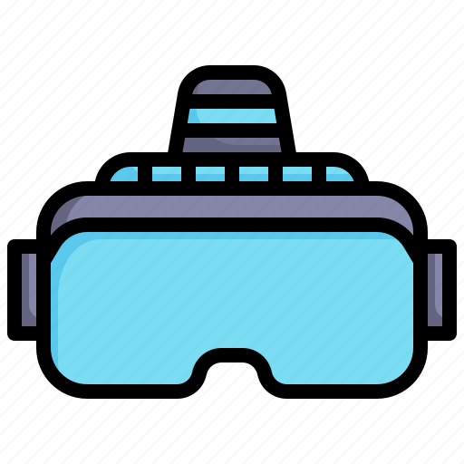 Vr, glasses1, augmented, reality, gaming, digital icon - Download on Iconfinder