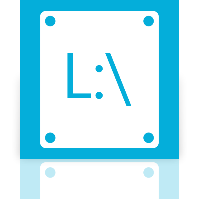 L, mirror icon - Free download on Iconfinder