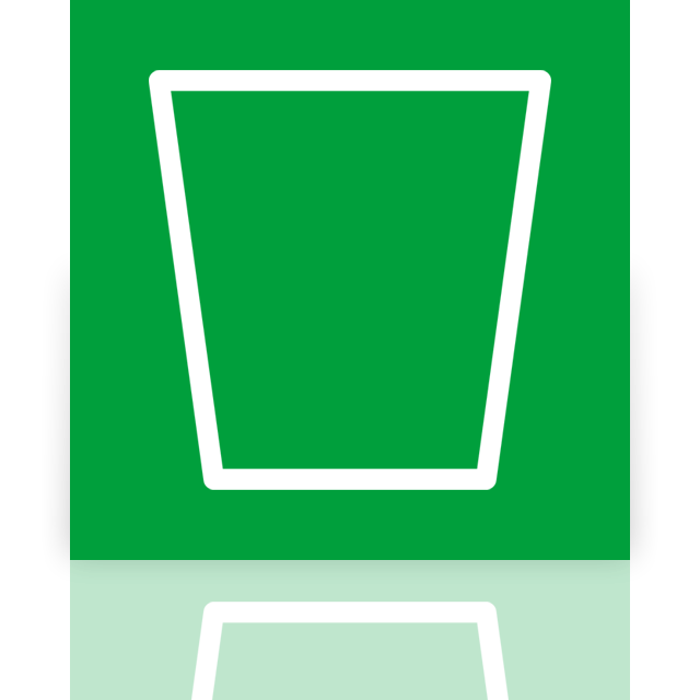 bin, empty, mirror, recycle