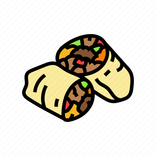 Burritos, mexican, cuisine, food, dinner, taco icon - Download on Iconfinder