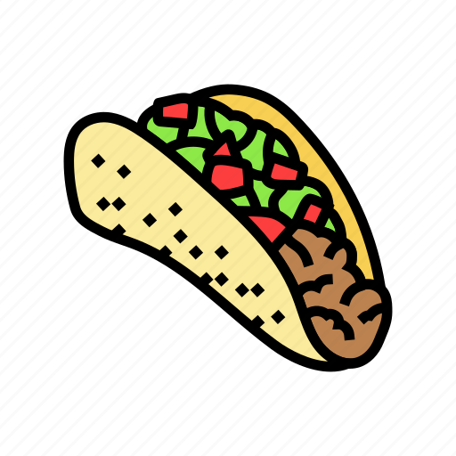 Tacos, mexican, cuisine, food, dinner, taco icon - Download on Iconfinder