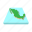 cartography, cartoon, country, geography, map, mexican, mexico 