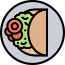 tortilla, food, flatbread, cuisine, meal