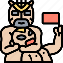 wrestler, mexican, fight, strong, mask