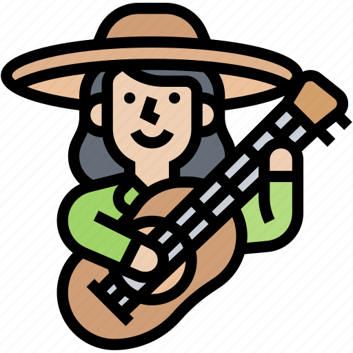 Guitar, music, instrument, acoustic, musician icon - Download on Iconfinder