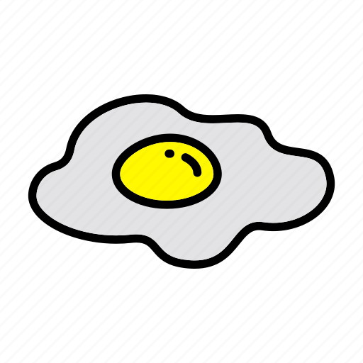 Culinary, food, fried egg, kitchen, meal, omelet, restaurant icon - Download on Iconfinder