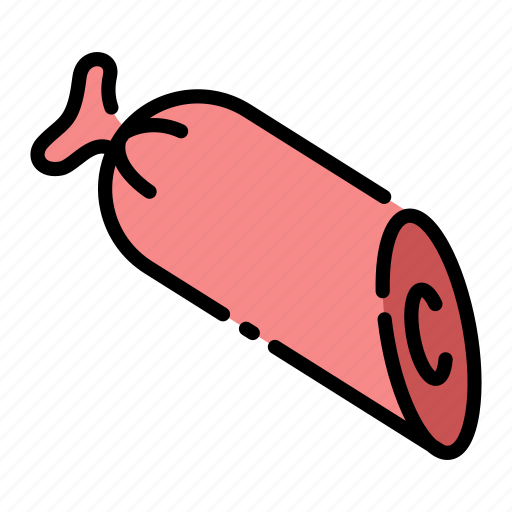 Culinary, food, kitchen, meal, meat, restaurant, sausage icon - Download on Iconfinder