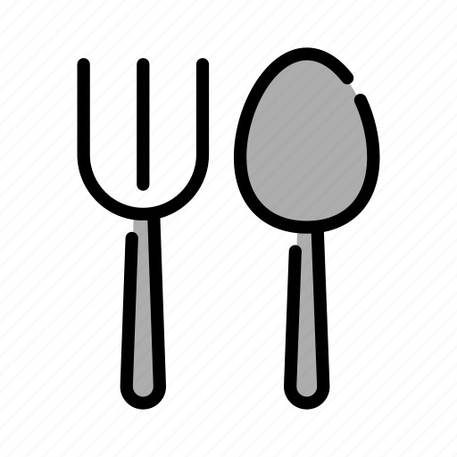 Culinary, eat, food, fork, kitchen, restaurant, spoon icon - Download on Iconfinder
