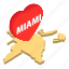 isometric, lovemiami, object, sign 