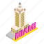 isometric, miamicity, object, sign 