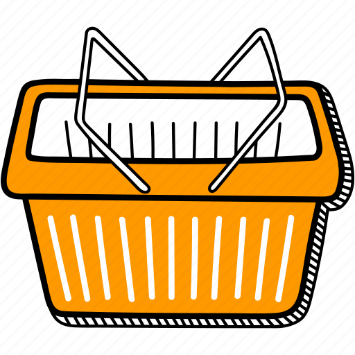 Basket, shopping, shop, ecommerce, buy, cart illustration - Download on Iconfinder