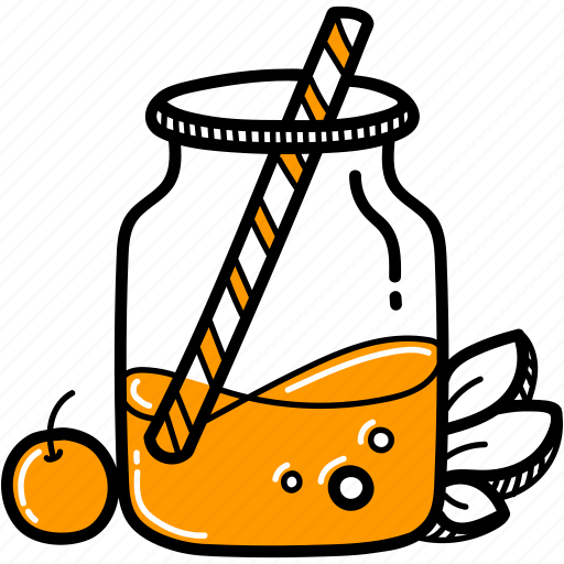 Juice, beverage, glass, mocktail, drink, cocktail illustration - Download on Iconfinder