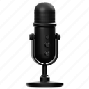 microphone, live, mic, broadcast, record, podcast, audio, streaming 