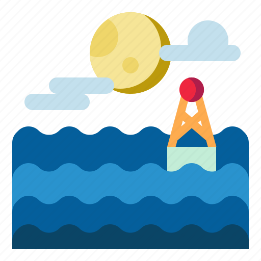 Gravity, tide, moon, sea, level, waves, forecast icon - Download on Iconfinder