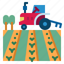 tractor, farm, agriculture, harvest, cultivation, farming, garden