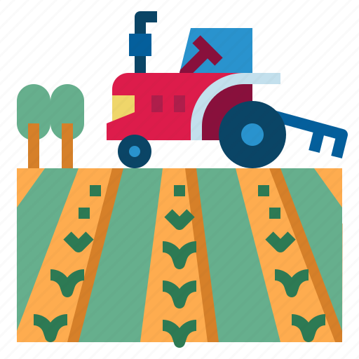 Tractor, farm, agriculture, harvest, cultivation, farming, garden icon - Download on Iconfinder