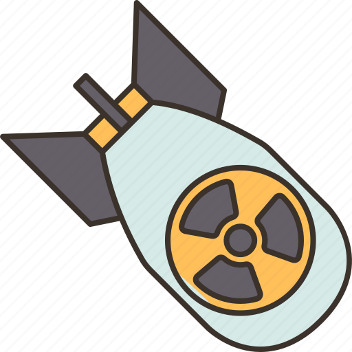 Nuclear, bomb, missile, weapon, destroy icon - Download on Iconfinder
