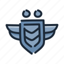 emblem, badge, achievement, award, army