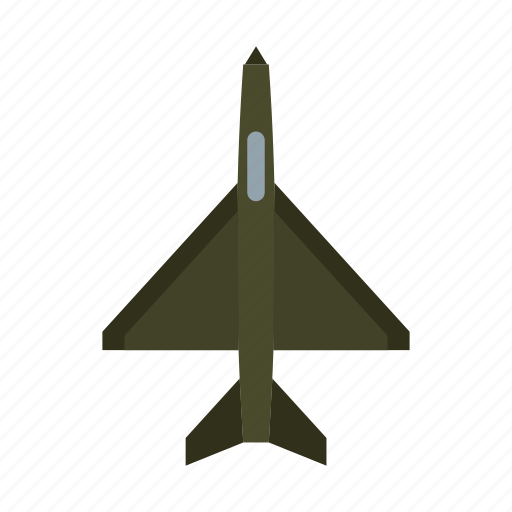 Air, aircraft, airplane, fighter, force, jet, military icon - Download on Iconfinder