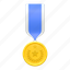 trophy, medal, military, equipment, illustration, army, war, award, prize, winner 