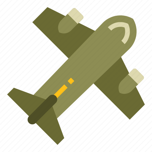 Airplane, military, plane, supply icon - Download on Iconfinder