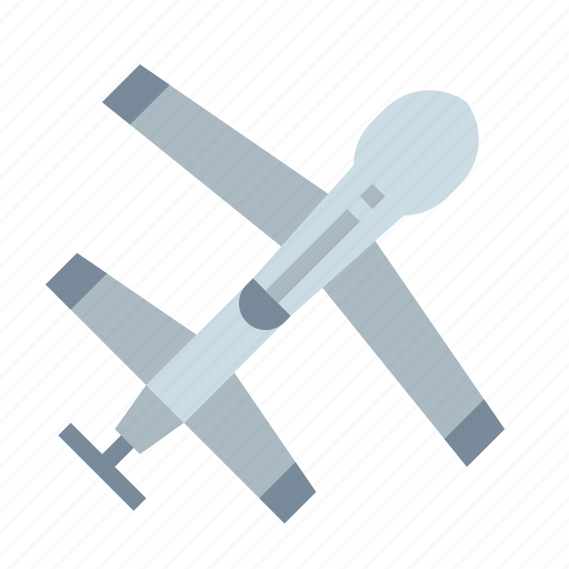 Aircraft, drone, military, war, weapon icon - Download on Iconfinder