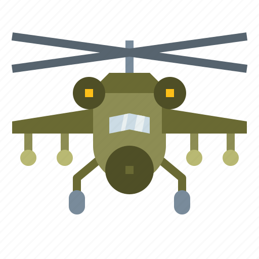 Copter, helicopter, military, war icon - Download on Iconfinder