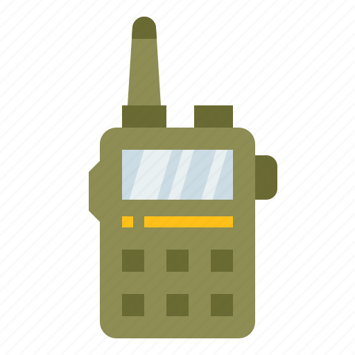 Communication, military, portable, radio, transmitter icon - Download on Iconfinder