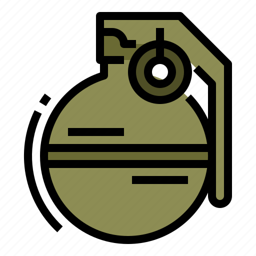 Bomb, grenade, military, weapon icon - Download on Iconfinder