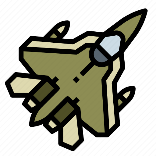 Aircraft, airplane, fighter, jet, plane icon - Download on Iconfinder