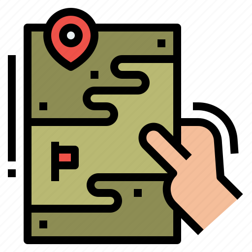 Army, location, map, military, war icon - Download on Iconfinder