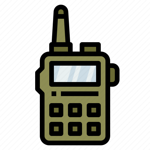 Communication, military, portable, radio, transmitter icon - Download on Iconfinder