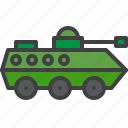 amphibious, military, vehicle, tank