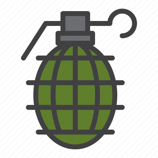 Grenade, frag, military, ammo icon - Download on Iconfinder