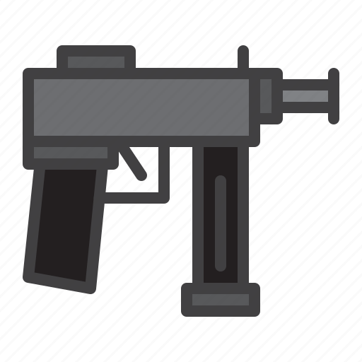 Gun, automatic, weapon, handgun icon - Download on Iconfinder