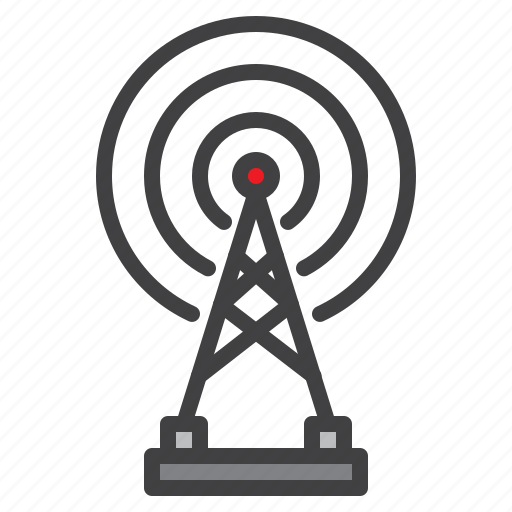 Radar, wireless, aerial, antenna icon - Download on Iconfinder