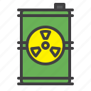 toxic, barrel, radioactive, waste