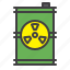 toxic, barrel, radioactive, waste 