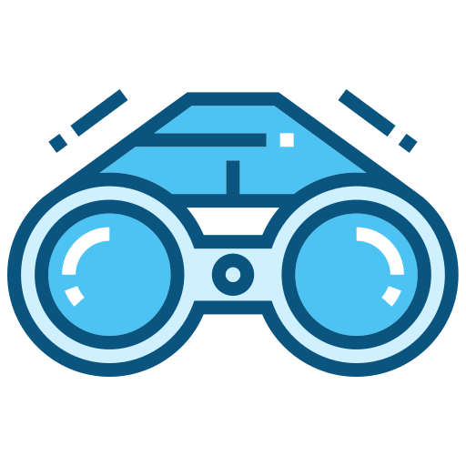 Binoculars, find, search, zoom, magnifier, army, military icon - Free download