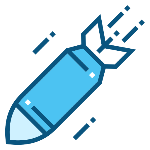 Bomb, missile, rocket, army, war icon - Free download