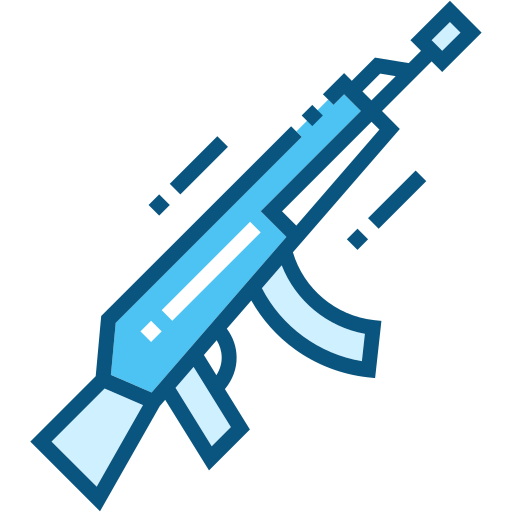 Kalashnikov, gun, military, war, weapon icon - Free download