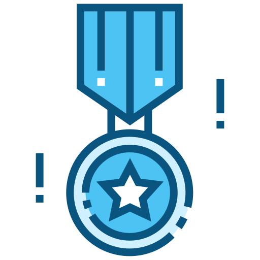 Medal, award, winner, prize, badge, achievement icon - Free download